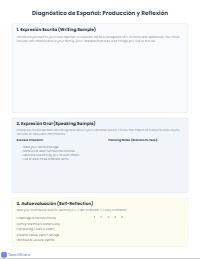 Spanish 2 Beginning Course Diagnostic Assessment