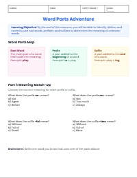 Unlocking Words: Mastering Roots, Prefixes, and Suffixes