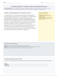 Synthesizing Perspectives: Advanced Critical Text Analysis