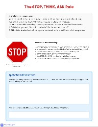 Internet Safety Basics
