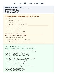Exploring Stories and Grammar Rules