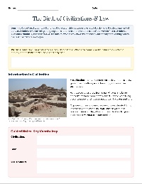 Day1 World His Early Civilizations and Law