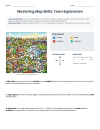 Map Skills and Directions Flashback