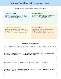 Understanding Business Plans