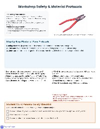 Sculpture Safety Guide