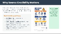 Understanding Source Credibility