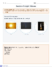 Light and Sound Assessment