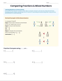 Mastering Fraction Comparisons and Ordering