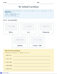 School Places Listening Activity