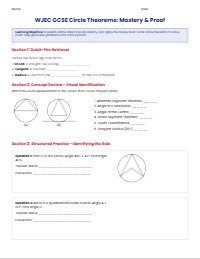 Mastering Circle Theorems for GCSE Mathematics
