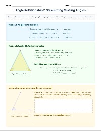 Finding Missing Angles