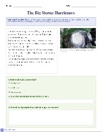 Hurricane Reading Passage