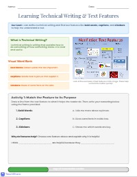 Identifying Informational Features