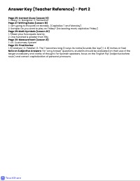 Middle School Academic Vocabulary Mastery Workbook