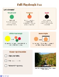 Autumn Playdough Recipe