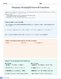 Farewell Fun Activity Guide