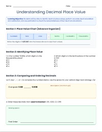 Mastering Decimals: Place Value and Operations