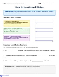 Mastering Cornell Notes: A Student Guide