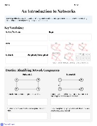 Network Basics and Applications