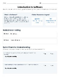 Introduction to Software Concepts