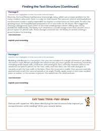 Mastering Text Structures in Informational Writing