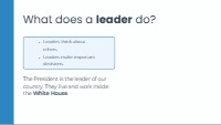 Exploring the White House and Leadership