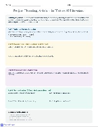 Ableism Research Creative Project