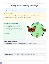 Spring Break Learning Activities