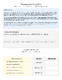 Understanding Author's Organization in Texts