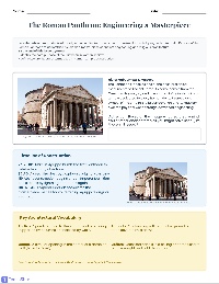 Construcción del Panteón Romano