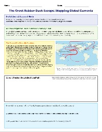 Ocean Currents: Flows and Feedback