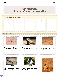 Coyote Story Sequencing Activity