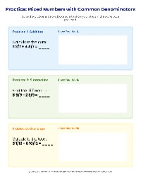 Fraction Operations Master
