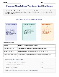 Limetown Final Project Rubric