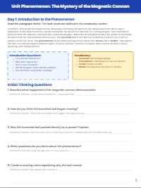 add scaffolds, more room for answers, lines to write on and sentence starters