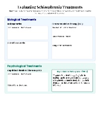 Understanding Schizophrenia: A Comprehensive Overview