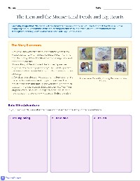 Lion and Mouse Complete Student Packet