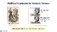 Political Cartoons to Modern Memes