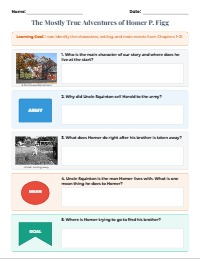 Adventures of Homer P. Figg Comprehension