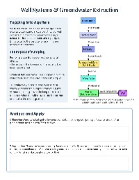 Understanding Groundwater and Aquifers