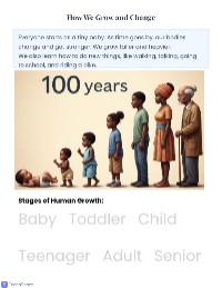 Growing and Changing