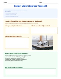 Project Launch Brainstorming