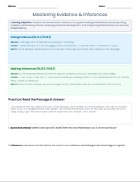 NC 5th Grade Reading Mastery Workbook