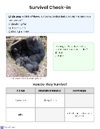 Animal Survival Mechanisms