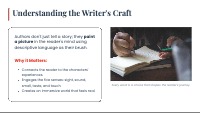 Mastering Descriptive Language in Literature