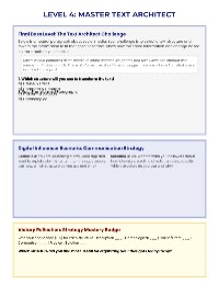 Text Structure Strategy Quest