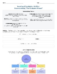 Building Emotional Vocabulary through Leo