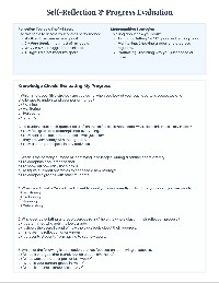 Goal Setting Assessment