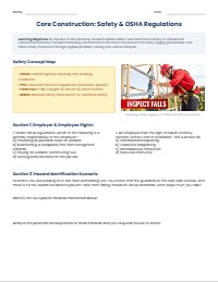 NCCER Industry Fundamentals and Safety Review