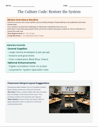 Classroom Escape Room Guide